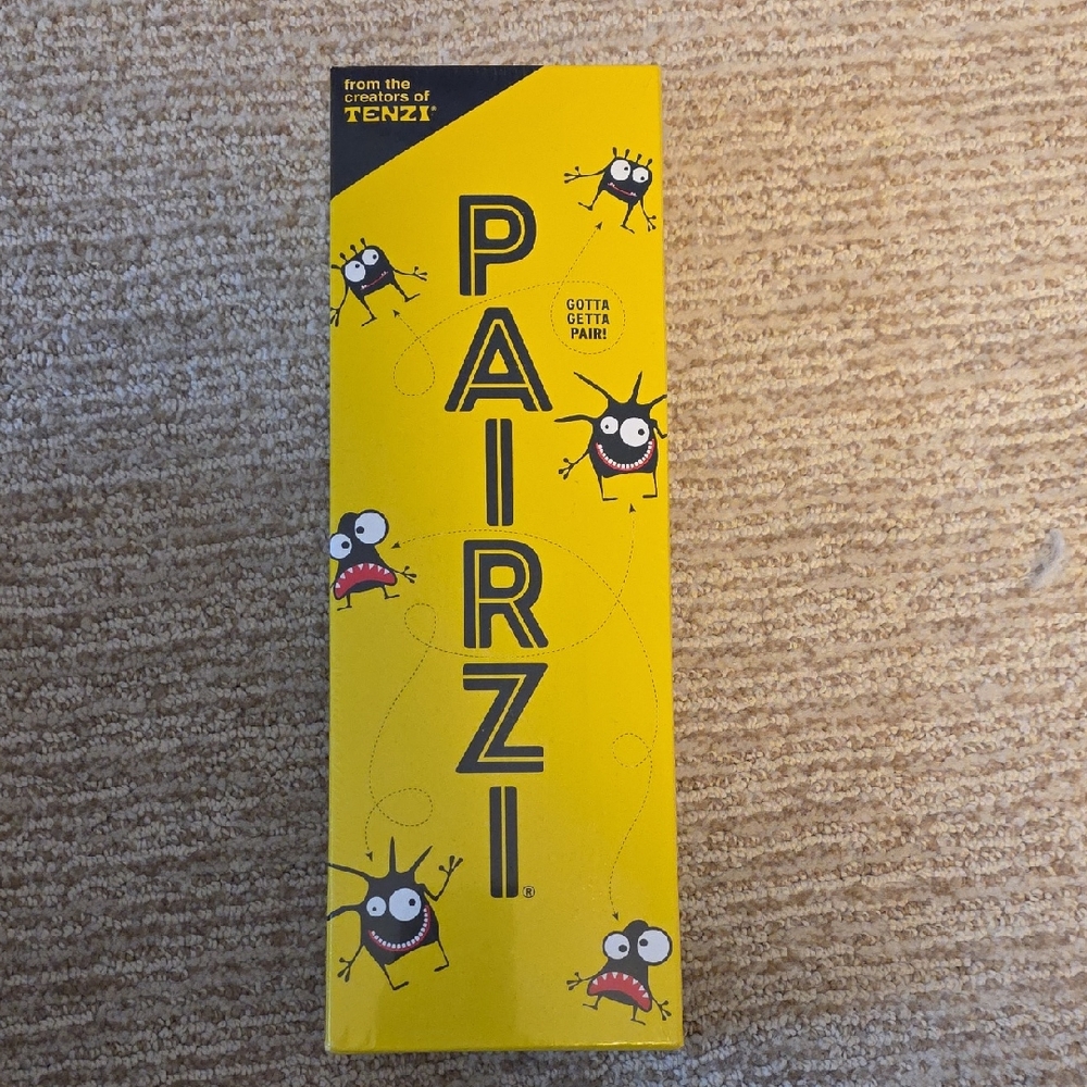 TENZI Pairzi Game. Never Open. Card Game